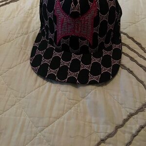 Tapout Black and Pink Patterned Hat